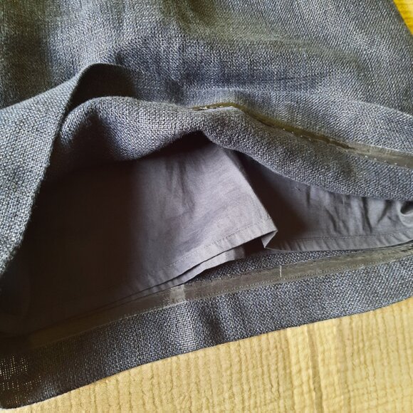 J. Crew Navy Blue Sheath Dress with Waist Tabs - Size 2P - Picture 13 of 16